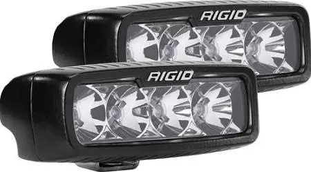 Rigid Industries Sr-Q Pro Amber Led Flood Light (Pair) 1