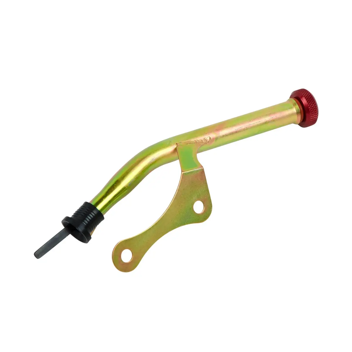 B&M 22164 Transmission Dipstick Tru-Lock Dipstick Red Dedenbear 1