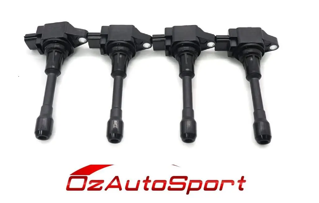4 X Ignition Coils For Nissan X-Trail T31 2007 - 2014 Qr25de 2.5 Xtrail 1