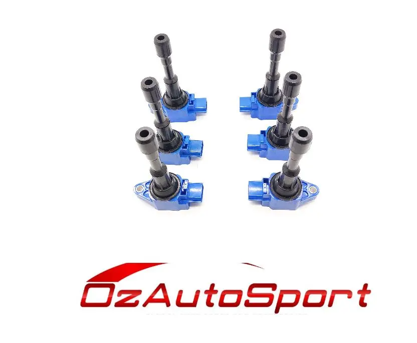 High Energy Coil Pack For Nissan Gt-R (Gtr) R35 - Vr38dett X 6 Blue 1