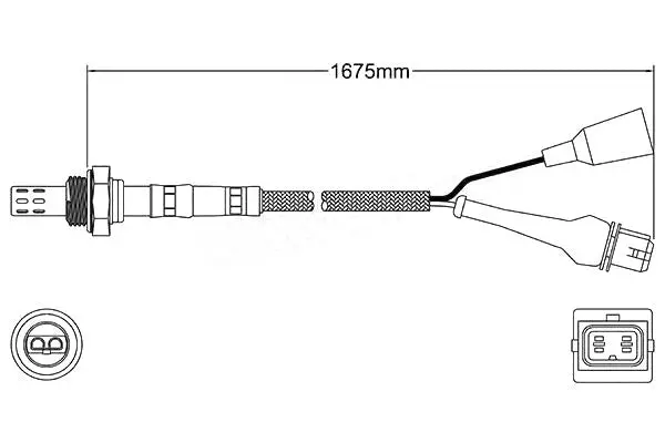 Front Oxygen O2 Sensor For Volvo 940 1991 -1993 B234f B230f 2.3 Pre-Cat 2