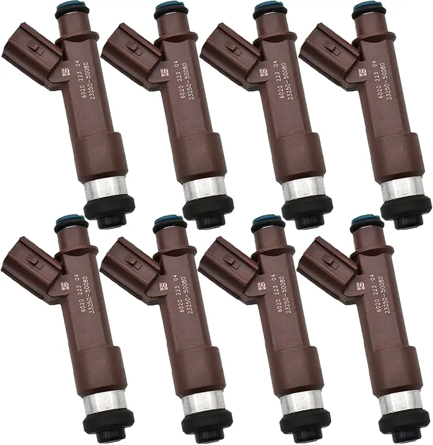 8 Fuel Injectors For Toyota Landcruiser Uzj200 2Uzfe 4.7L V8 2007-2012 1