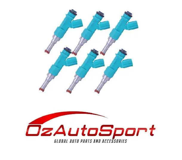 6 X Fuel Injectors 23250-0P010 For Toyota Avalon Camry Sienna Lexus Es350 Rx350 1