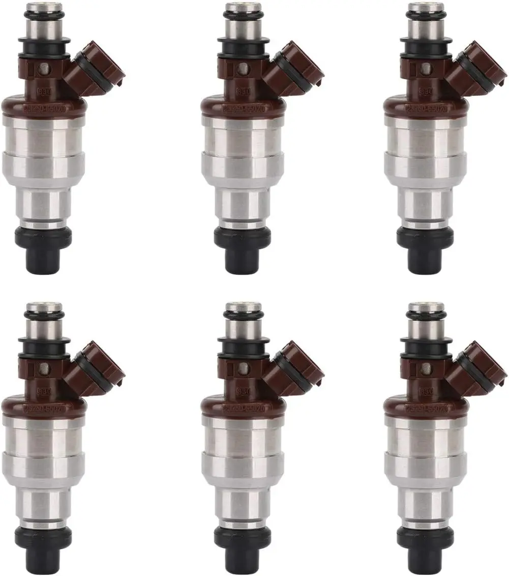 6X Brand New Fuel Injectors For Toyota 4Runner Hilux Surf Vzn130 3.0L 3Vz-E 1