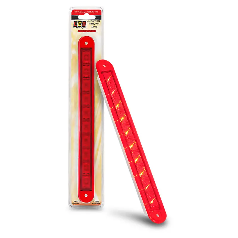 Led Autolamps 235R24 Led Rear Stop Tail Light Red 24V 1