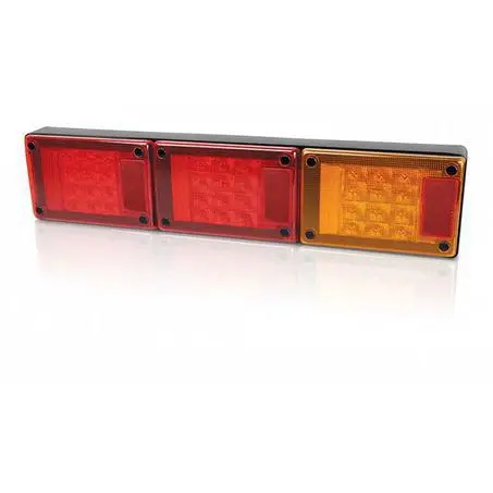 Hella 2430 Rear Triple Jumbo-S Led Combination Lamp - Twin Stop/Tail &Amp; Indicator 12V/24V 1