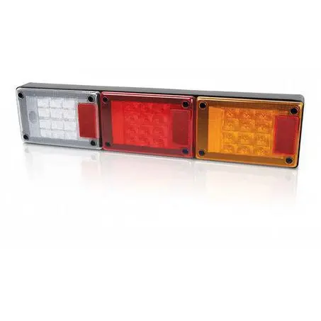 Hella 2431 Rear Triple Jumbo-S Led Combination Lamp - Stop/Tail/Indicator/Reverse 12V/24V 1