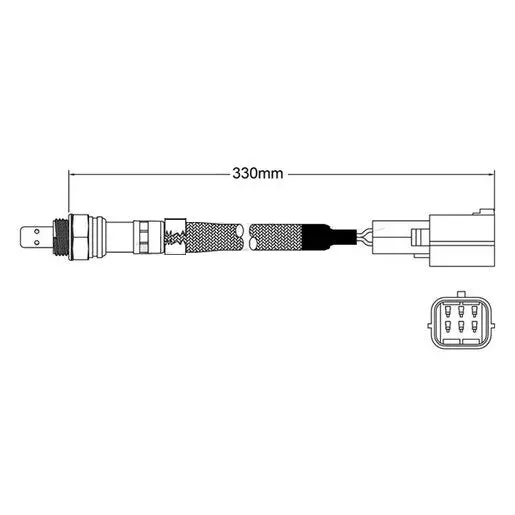 Pre-Cat O2 Oxygen Sensor For Holden Captiva 2.2 Diesel 2011-2019 2