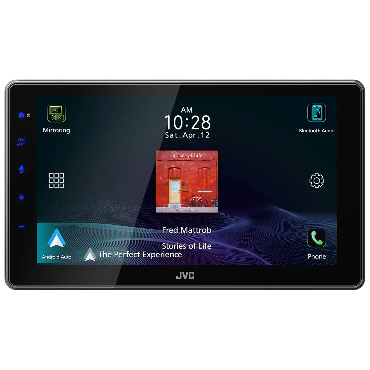 Jvc Kw-Z900w 9″ Floating Display Hd Receiver With Wireless Apple Carplay & Android Auto 1