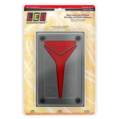 Led Autolamps 595Stim-2 Single Lhs/Rhs Stop/Tail/Indicator Diffused Sequential Function 1