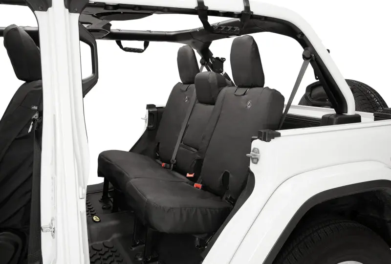 Bestop Rear Seat Covers Fold Down Arm Rest: Jeep Wrangler Jl 2018-2023 2.0L/3.6L 1