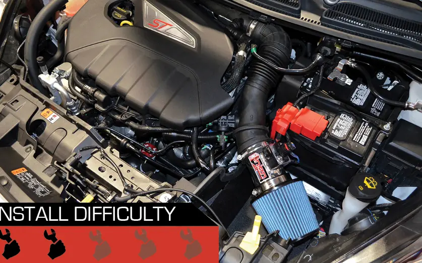 2016-2017 Ford Fiesta St 1.6 Turbo Injen Short Ram Intake 2