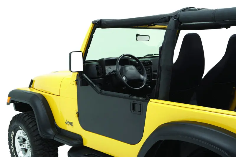 Bestop Element Panels (Black) (F&R): Jeep Wrangler Yj/Tj 1991-2006 2.5L/4.0L 1