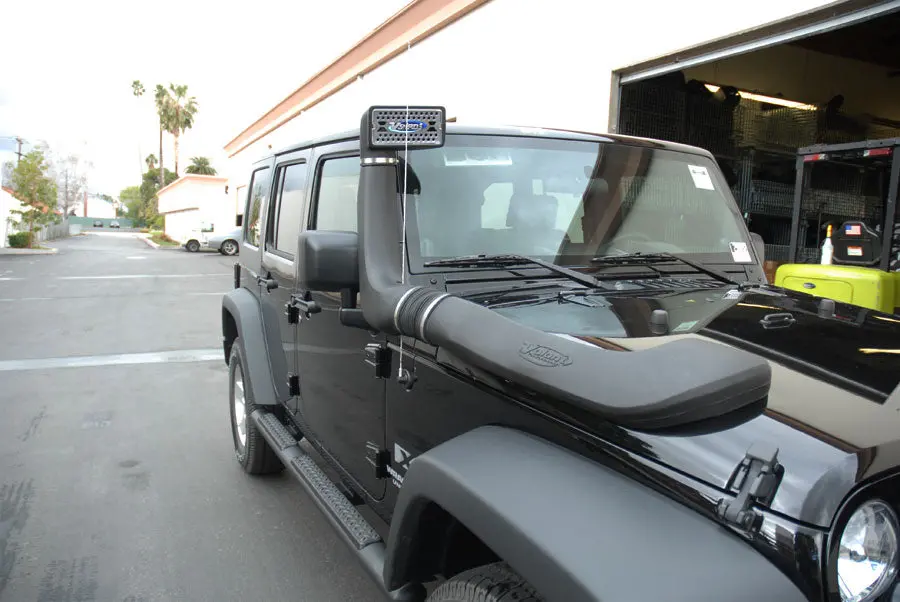 2007-2011 Jeep Wrangler 3.8 Volant Cold Air Intake With Periscoop / Snorkel 3
