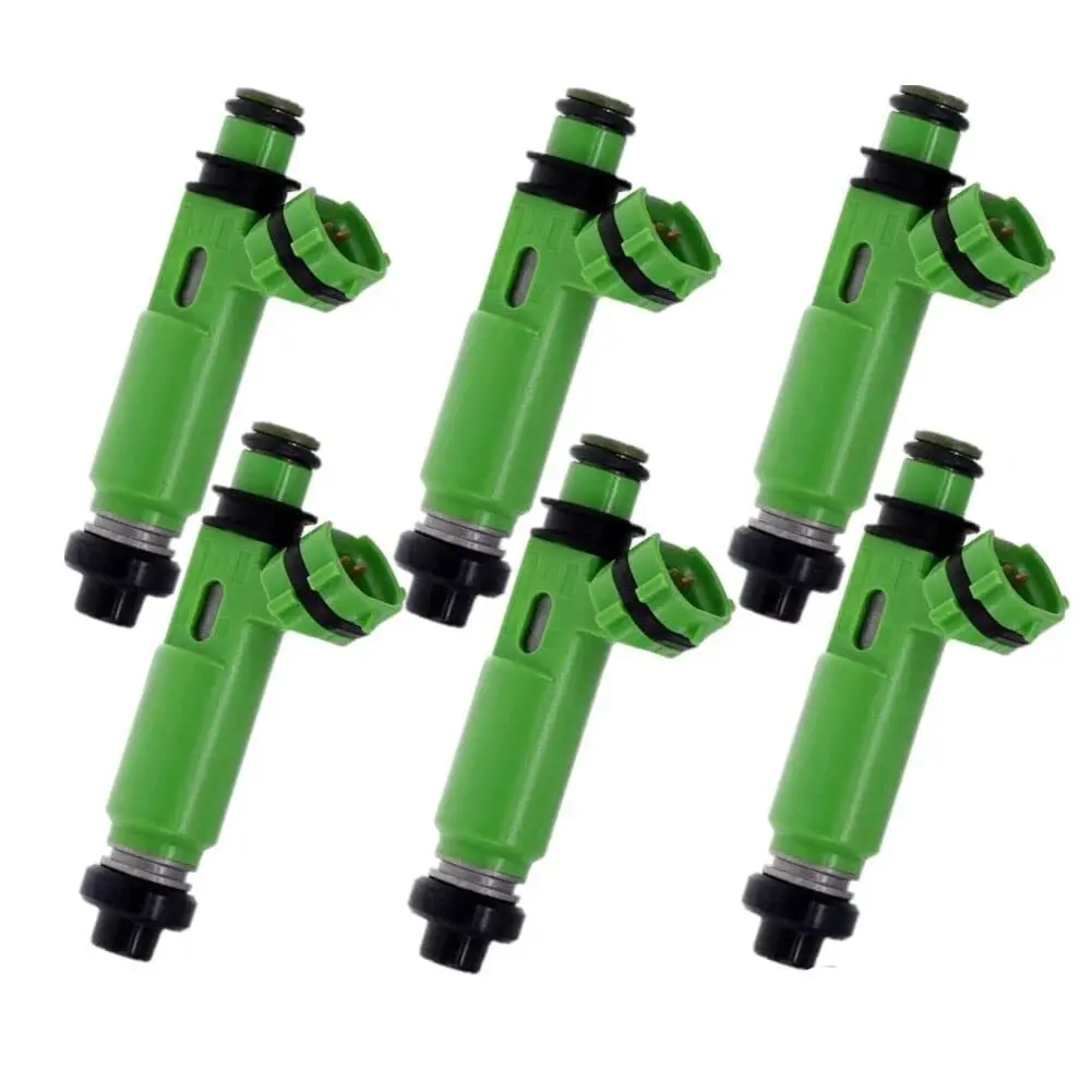6X Fuel Injectors For Mitsubishi Triton Mk, Challenger Pa 3.0 6G72 1998-2006 1