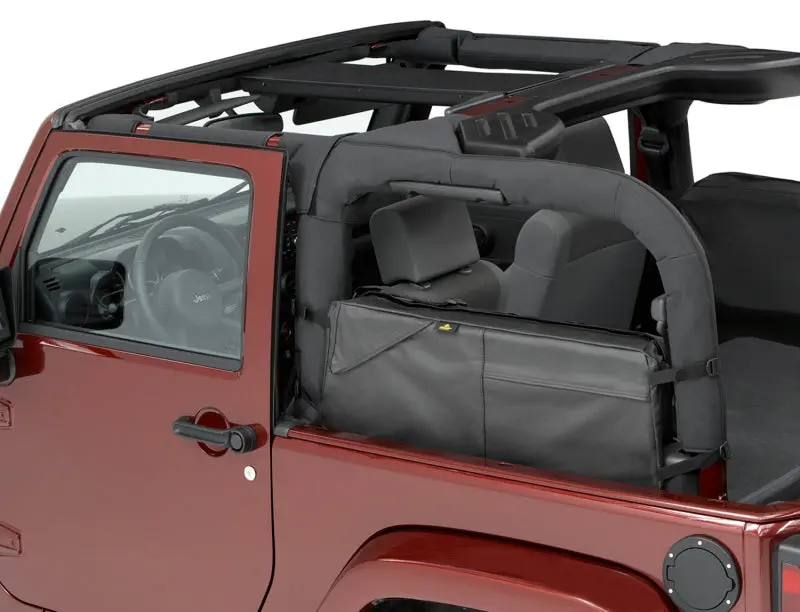 Bestop Roughrider Saddlebag/Duffle (F&R): Jeep Wrangler Jk 2007-2018 / Jl 2018-2026 1