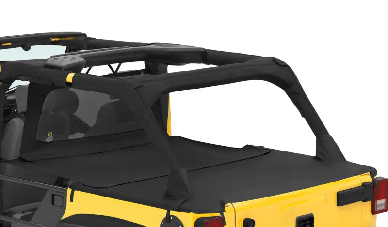 Bestop Duster Deck Extension Black Diamond: Jeep Wrangler Jk 2007-2018 3.6L / 3.8L V6 1