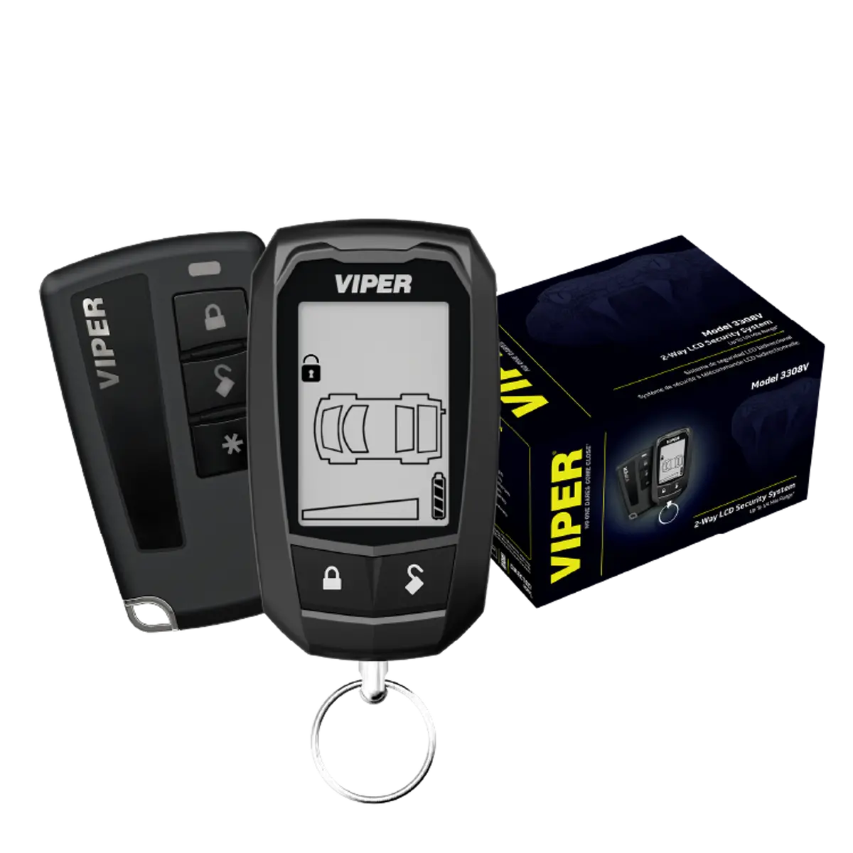 Viper 3308Vr | 2-Way Lcd Security System 1