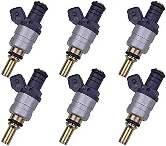6 Fuel Injectors For Bmw E46 330I 330Ci Injector Inj-187 1