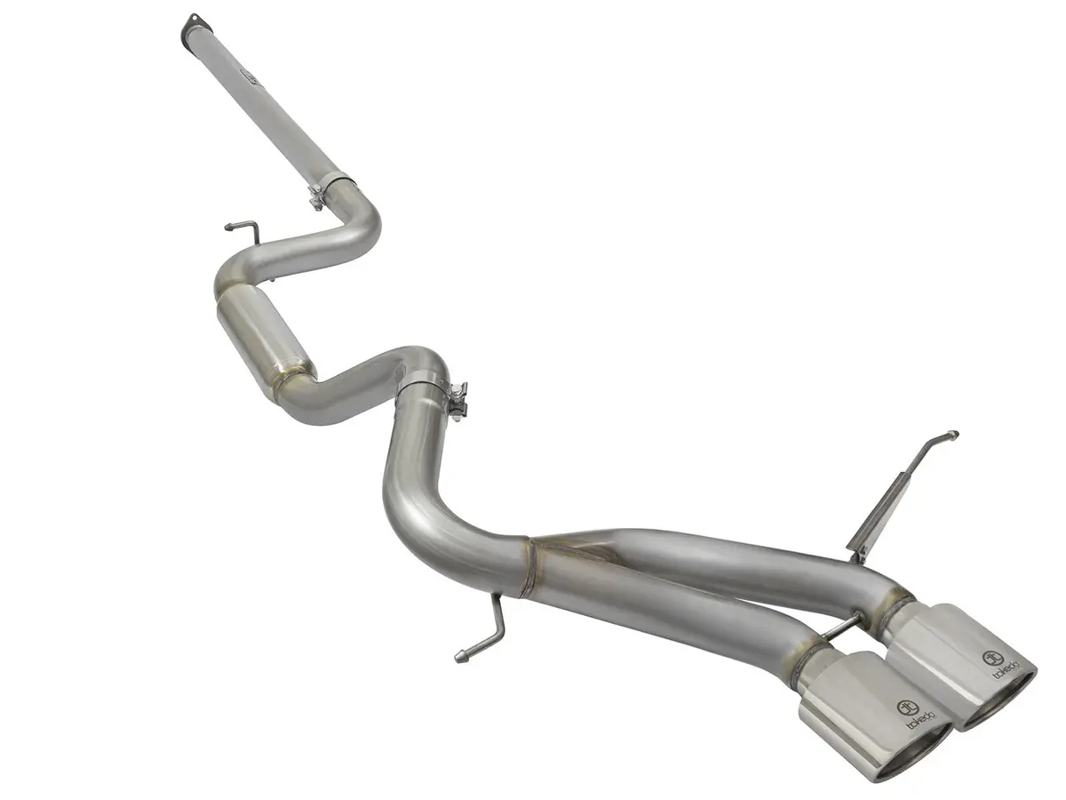 2013-2016 Ford Focus St 2.0 Turbo 304 Stainless Steel Axle Back Exhaust By Takeda 1