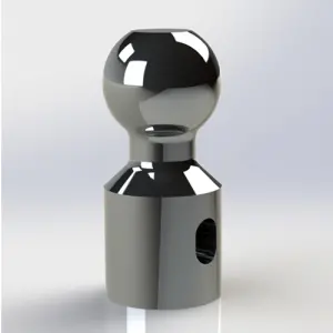 2" Hitch Ball (Stainless Steel) 8000Lbs Max Gtw By Weigh Safe 1