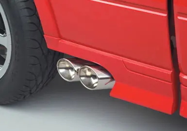 2004-2008 Ford F-150 4.6 + 5.4 V8 5.5' Bed Super Crew + 6.5' Bed Super Cab Roush Performance Enhanced Sound Side Exit Cat Back Exhaust 2