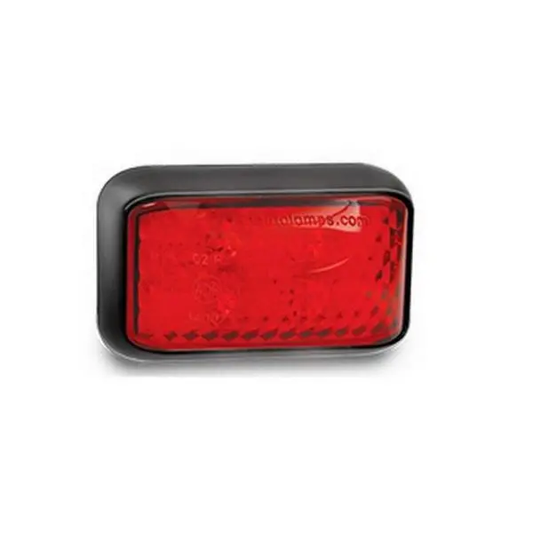 Led Autolamps 35Rmb Technologies Rear Outline Marker Led Light Red Black Cable 1
