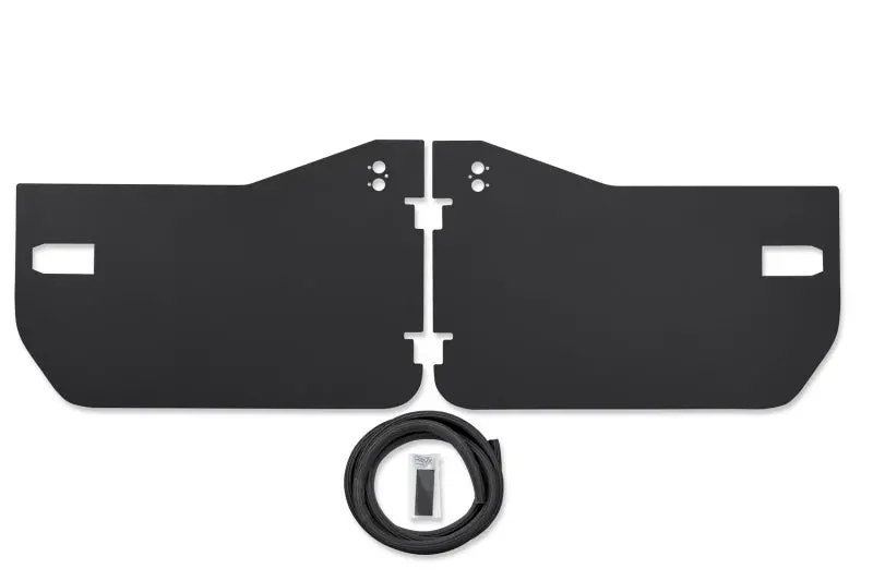 Bestop Element Panels Front Doors (Black): Jeep Gladiator / Wrangler Jl 2018-2026 1