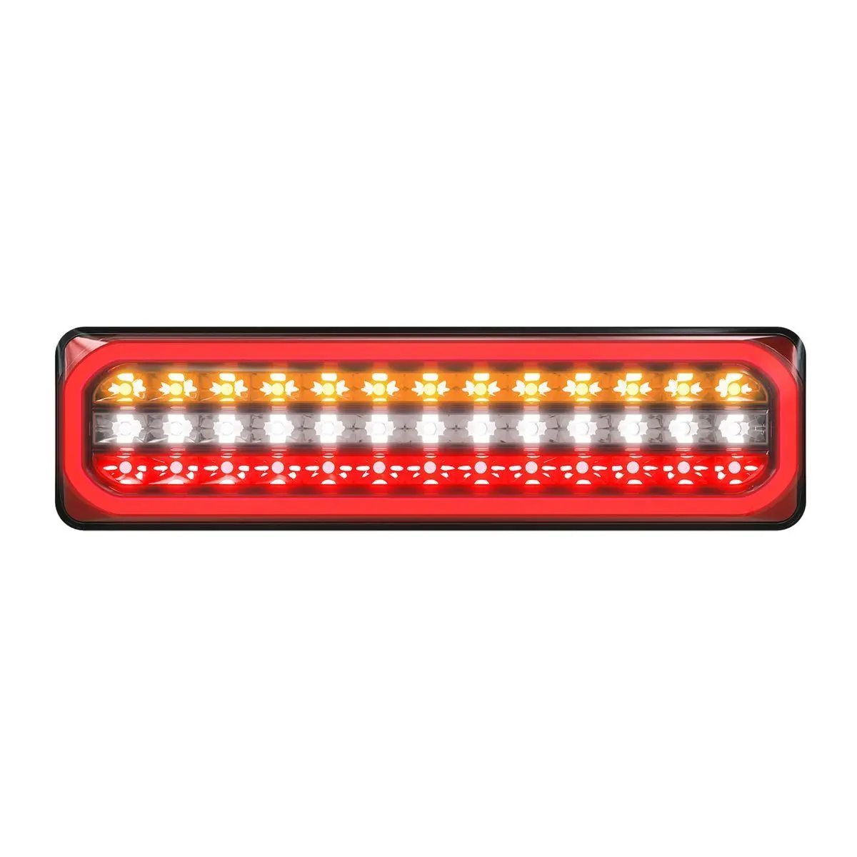 Led Autolamps 3853Arwmrcsb Stop/Tail/Indicator/Reverse Diffused Tail Sequential 1