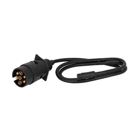 Led Autolamps 5C81b 1M Trailer Connector Gooseneck To Car With 7 Pin Large Round Plug 1