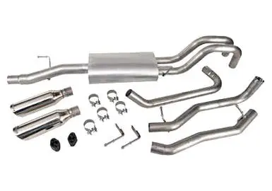 2005-2008 Ford F-150 4.6 + 5.4 V8 Roush Performance Standard Sound Dual Cat Back Exhaust 1