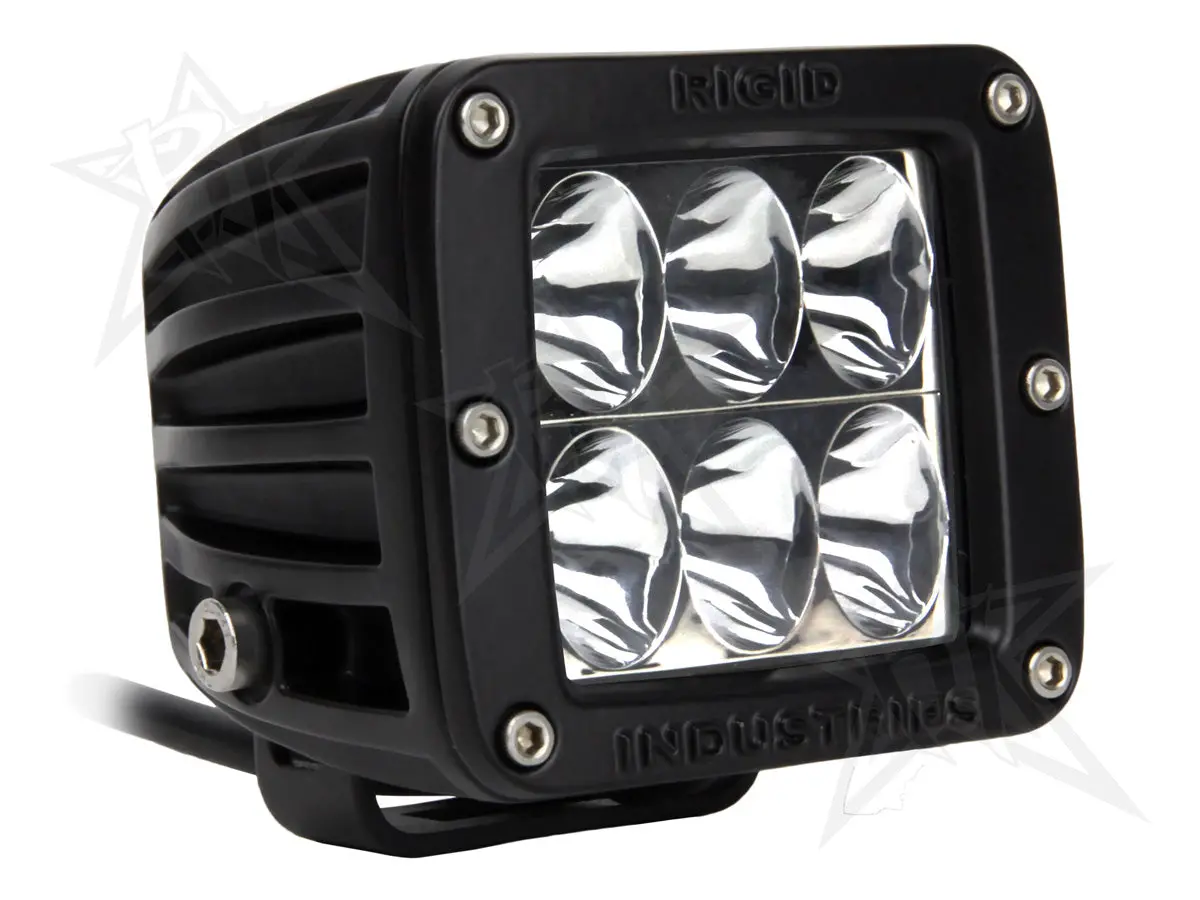 Rigid Industries D2 Driving Pattern Led Light Green Leds 1