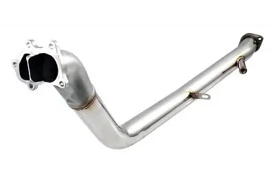 2008-2015 Mitsubishi Lancer Evolution X 2.0 Turbo Injen Downpipe (Eliminates Cat) 1