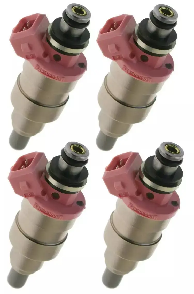 4 Fuel Injectors For Holden Rodeo Tf 4Ze1 2.6L To 10/90 > 1992 Pink Top Inj082 1