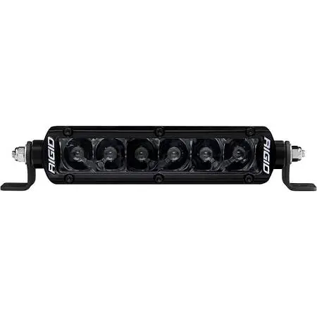 Rigid Industries 6" Sr Series Pro Midnight Led Spot Light Bar 1