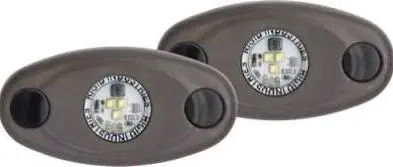 Rigid Industries A Series Led Pro Led Light W/ Anti-Corrosion Triplex Housing Natural White (Pair) 1