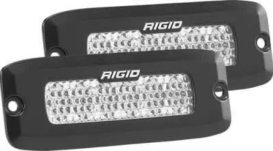 Rigid Industries Sr-Q2 Pro Flush Mount Specter Diffused Led Light (Pair) 1