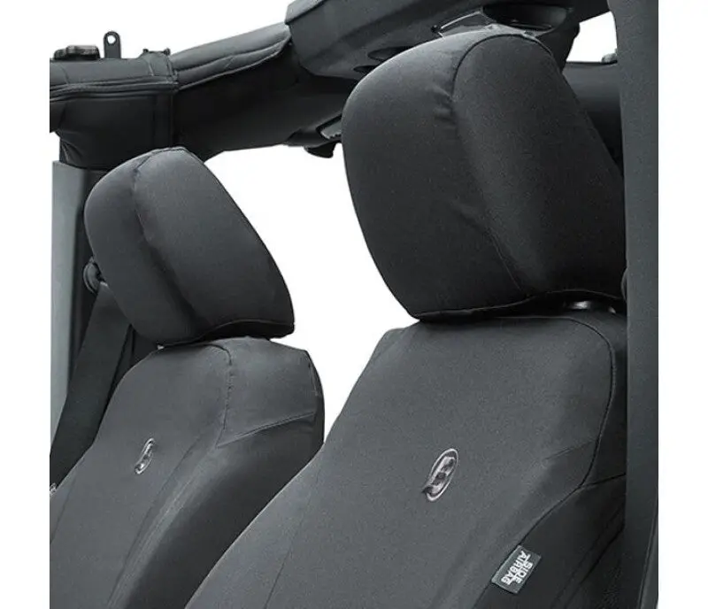 Bestop Front Seat Covers Black Diamond (Front): Jeep Wrangler Jk 2013-2018 3.6L 2