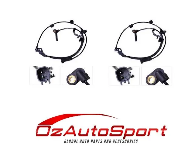 2 X Rear Abs Speed Sensors For Mitsubishi Lancer 2.0 2.4 Outlander 3.0 1