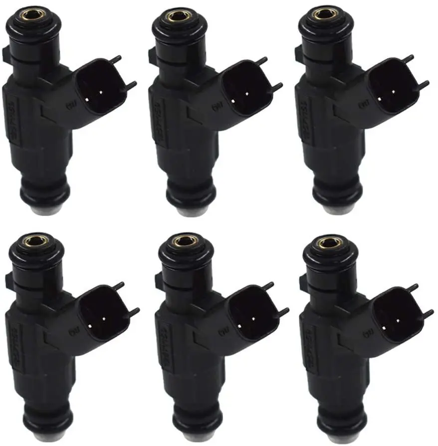 6 X Fuel Injectors For Holden Rodeo Lca 12/2005-2008 3.6 (H9b) V6 1