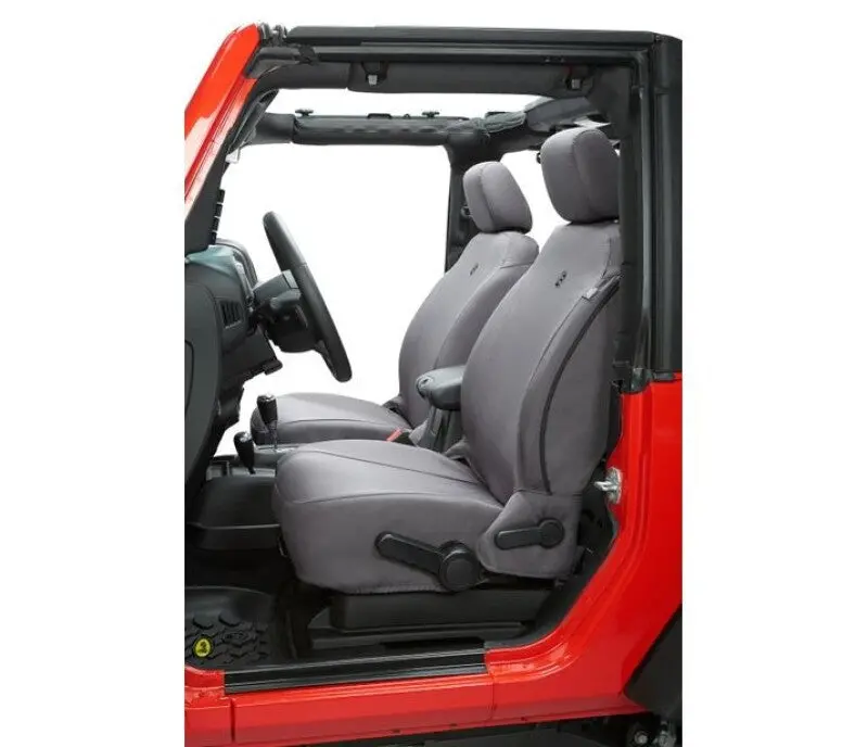 Bestop Front Seat Covers Charcoal (Front): Jeep Wrangler Jk 2007-2012 3.8L/3.6L 1