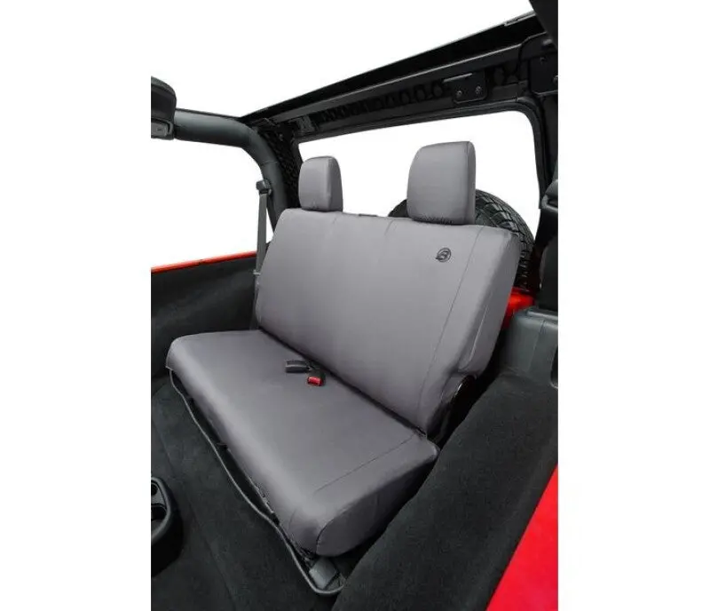 Bestop Rear Seat Covers Charcoal (Rear): Jeep Wrangler Jk 2008-2012 3.6L/3.8L 1