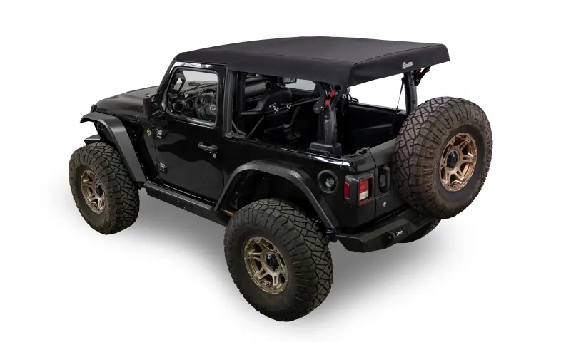 Bestop Supertop Glide Squareback Soft Top: Jeep Wrangler Jl 2018-2025 2
