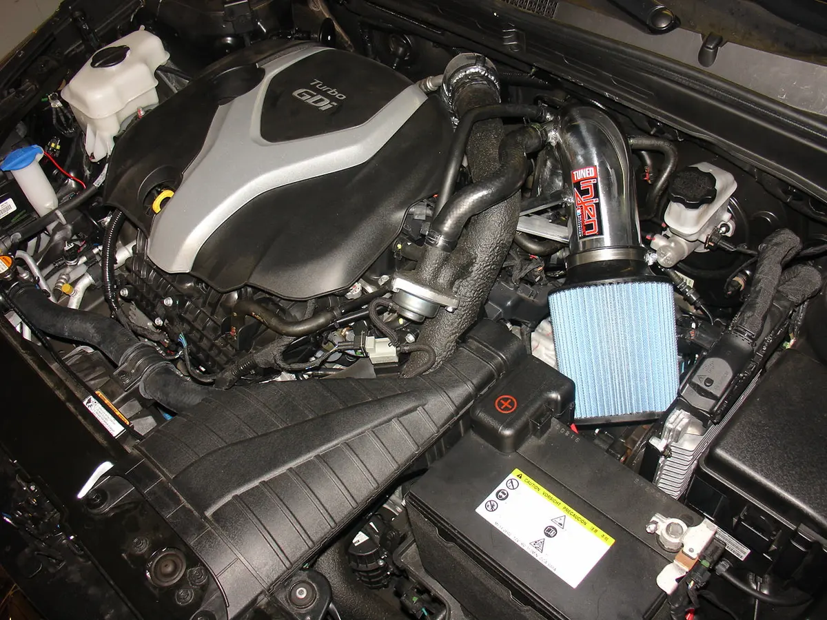 2011-2014 Hyundai Sonata 2.0 Turbo Injen Cold Air Intake 2