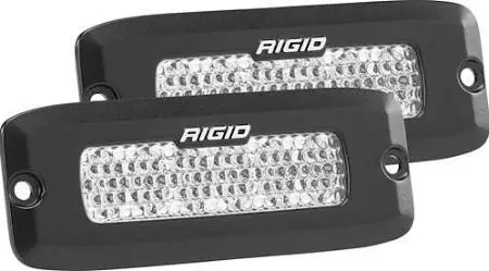 Rigid Industries Sr-Q2 Pro Flush Mount Diffused Led Light (Pair) 1