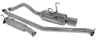 Dc Sports Cat-Back Exhaust 2001-2004 Honda Civic Ex Sedan 1