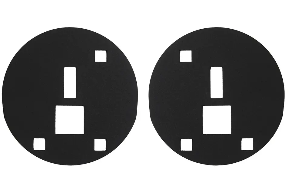 2007-2013 Chevy Tahoe, Suburban, Avalanche Led Fog Light Mounting Brackets By Rigid Industries 1