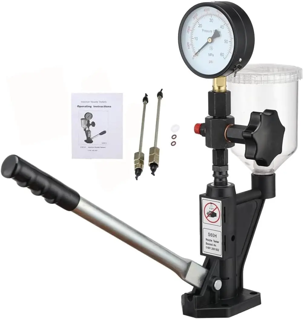 S60h Diesel Injector Nozzle Calibrator Fuel Nozzle Injector Tester Hand Pump 1