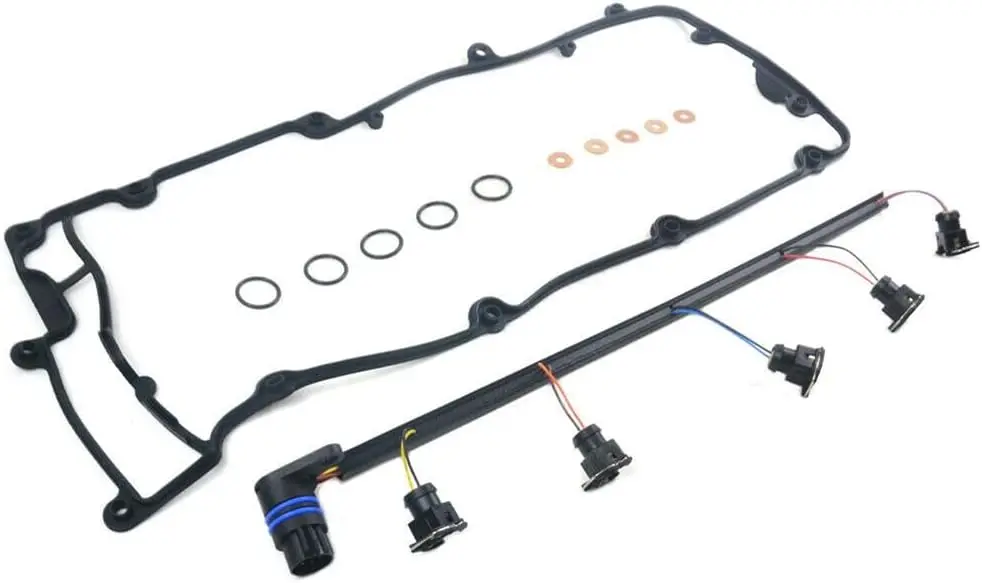 Fuel Injector Harness & Rocker Gasket For Land Rover Discovery 2 Td5 Lvp Amr6103 1
