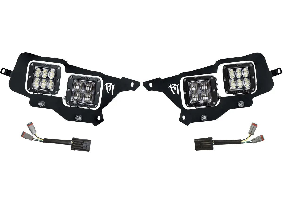 2014-2017 Polaris Rzr Xp 1000 Rigid Industries Pro Led Headlight Kit 1